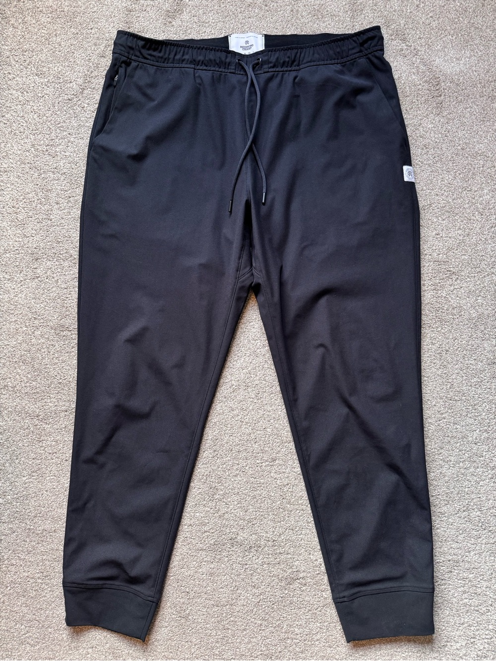 Mens Reigning Champ Coach’s Joggers Size XL Black Like New